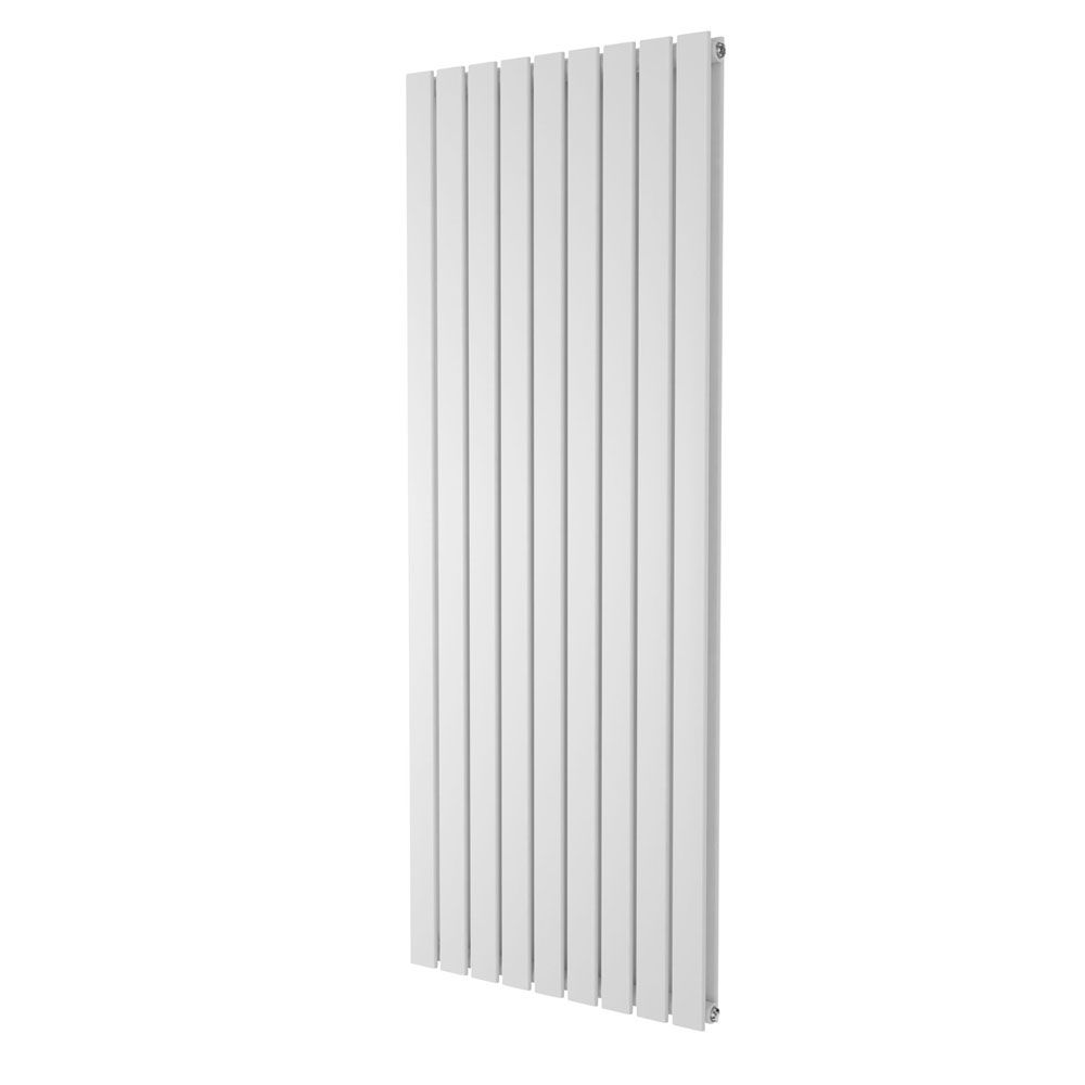 Perth White Double Vertical Flat Panel Radiator 1600x610mm
