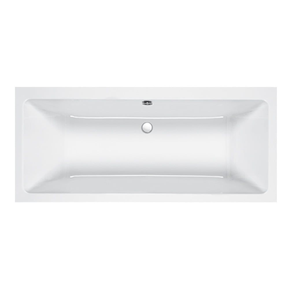 Carron Quantum Double Ended Carronite Bath 1800x800mm