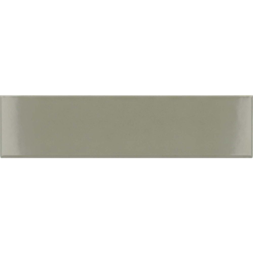 Accordion Tansy Green Matt Ceramic Brick Tile 200x50mm