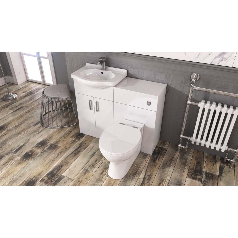 Apex Gloss White WC Unit