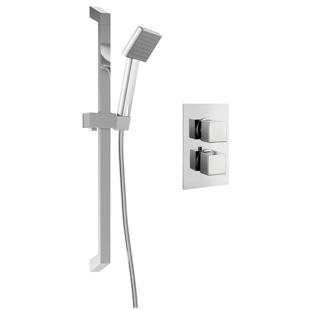 Single Outlet Concealed Valve & Square Slide Rail Kit
