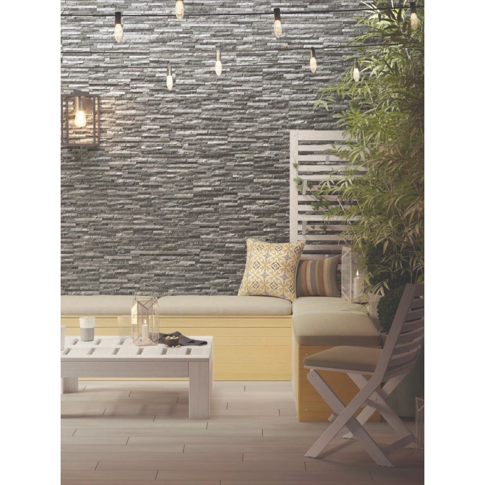 Centaur Grey Matt Porcelain Tile 520x170mm