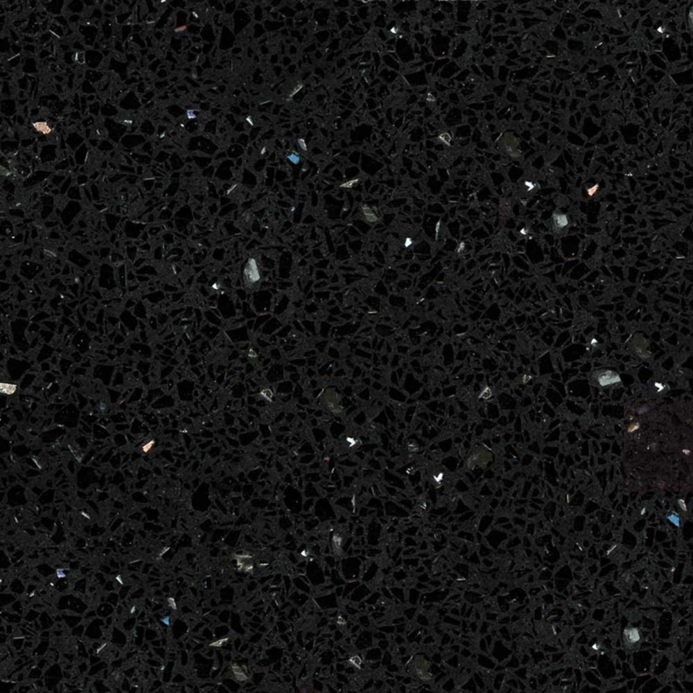 Surrey Fitted Furniture Laminated Black Quartz Worktop 1500mm