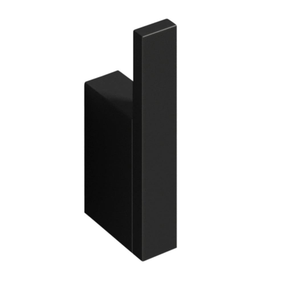 Cubic Matt Black Robe Hook