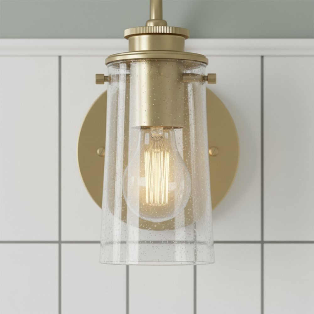 Briar Brushed Brass Wall Light