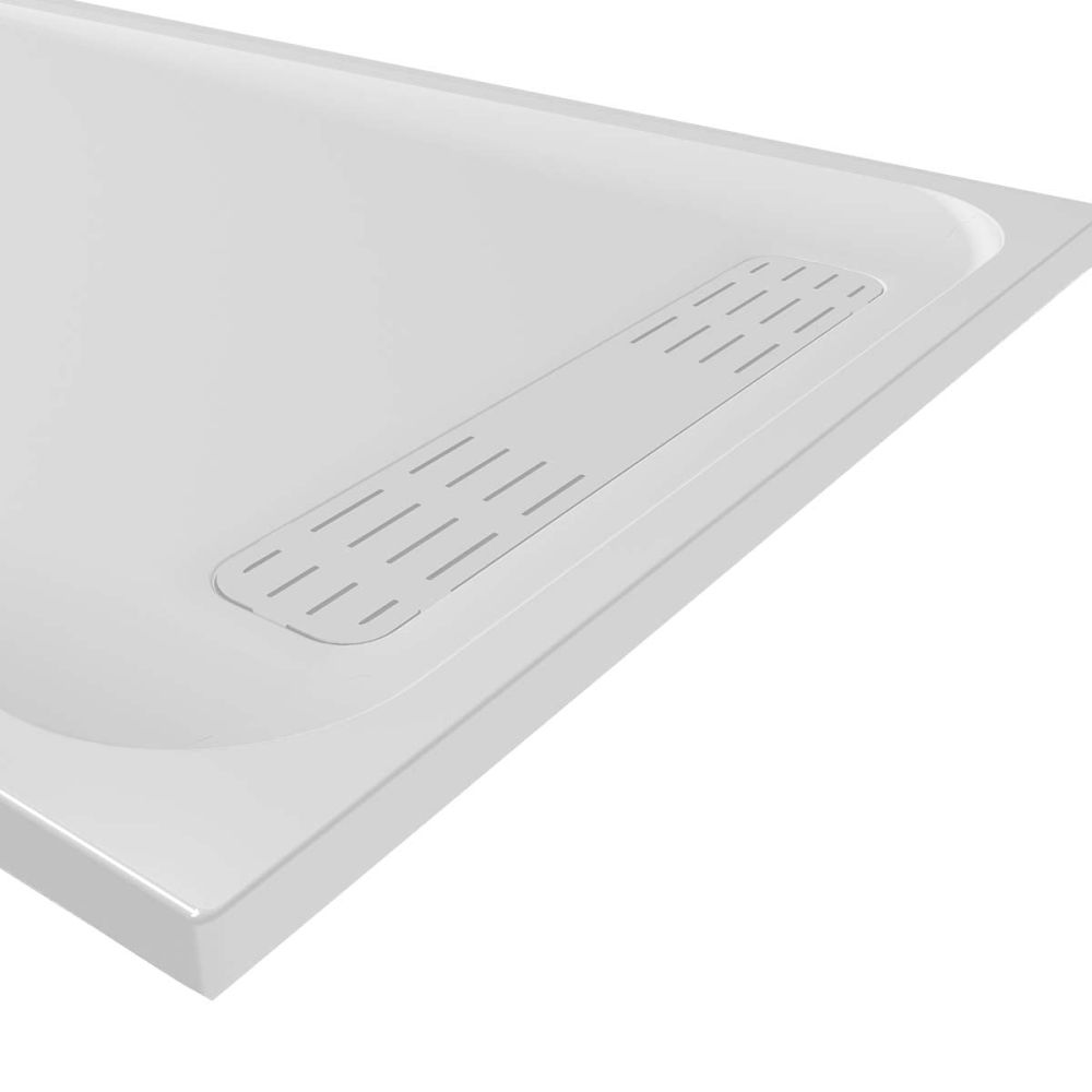 Linearity White Shower Tray Waste 900mm