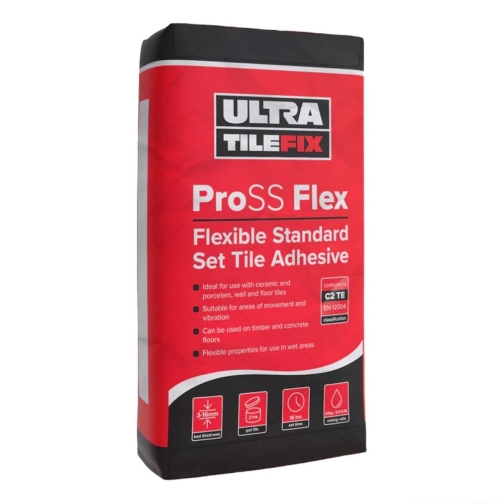 ProSS Flex White Wall & Floor Adhesive 20kg