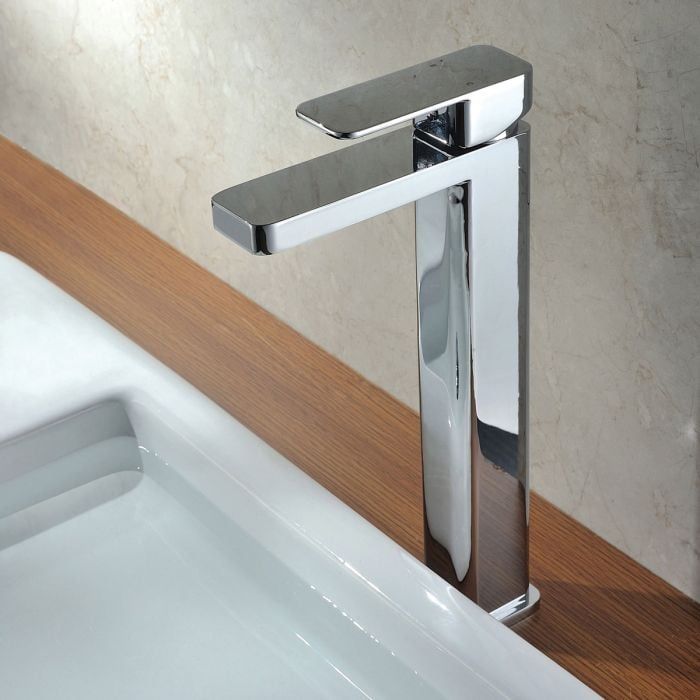 Lifestyle image Venture Chrome Extended Tall Basin Mixer Tap