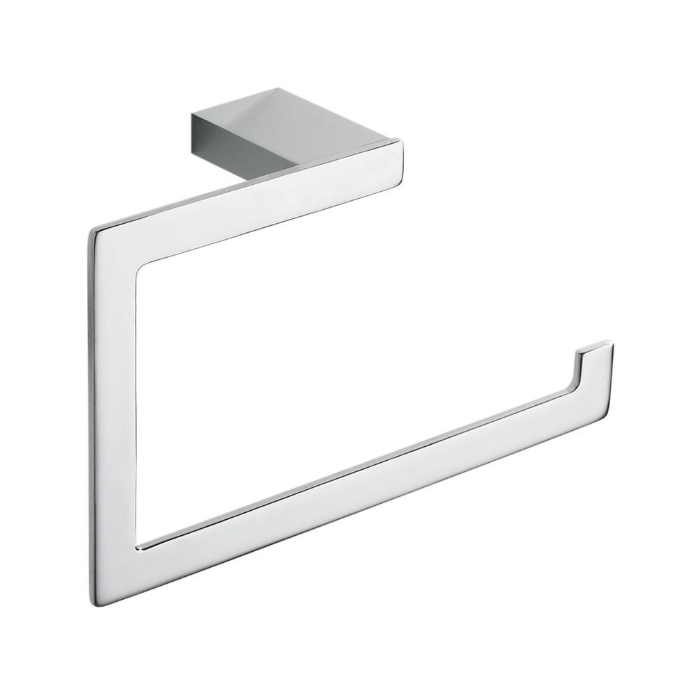 Cubic Chrome 5-Piece Bathroom Accessory Set