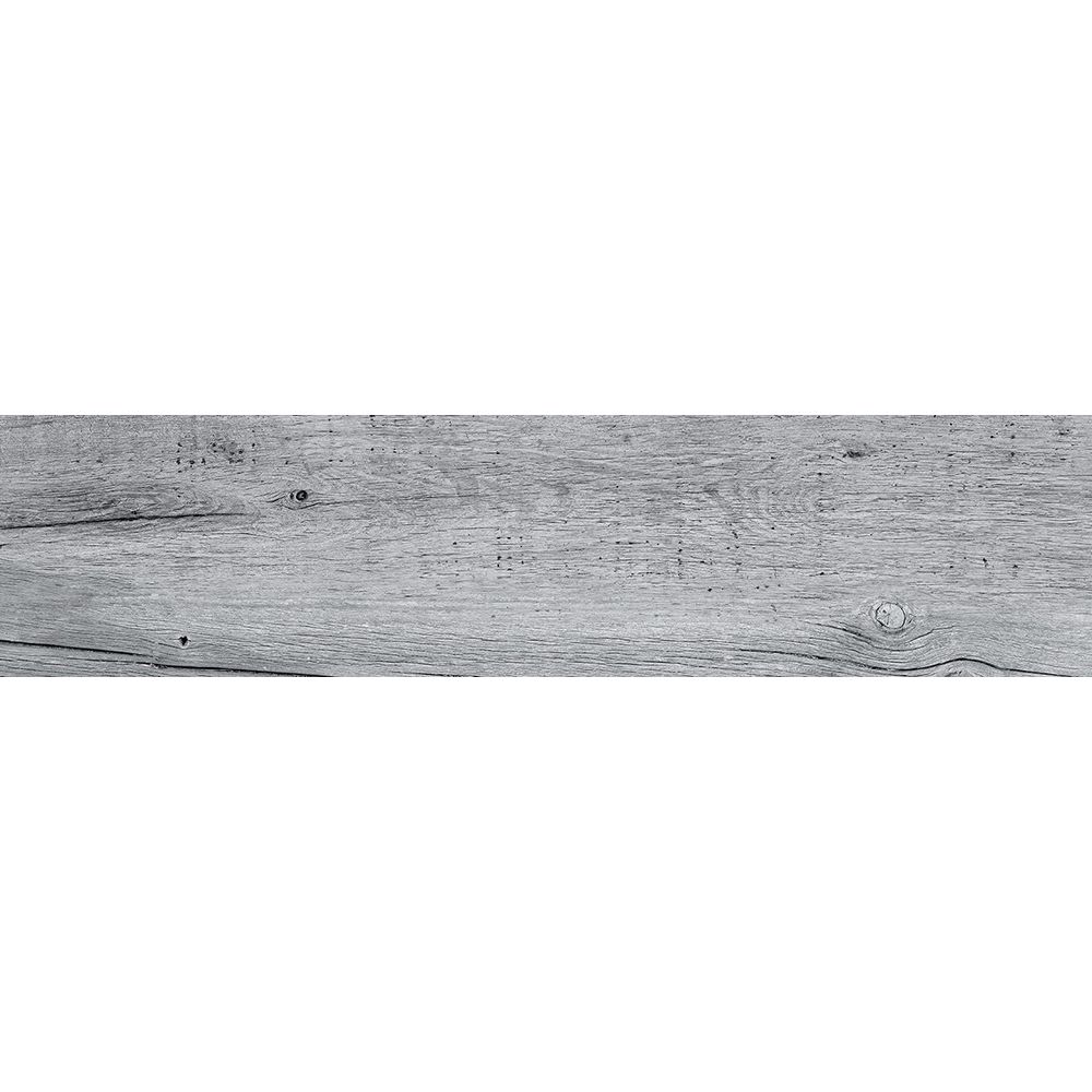 Myst Smoke Gloss Wood Effect Porcelain Tile 235x980mm