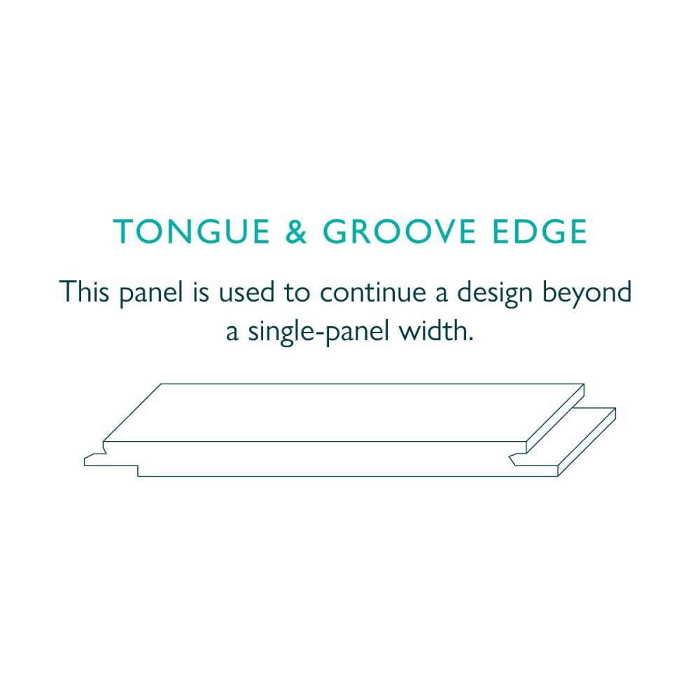Tongue & Groove Waterproof Shower Wall Panel