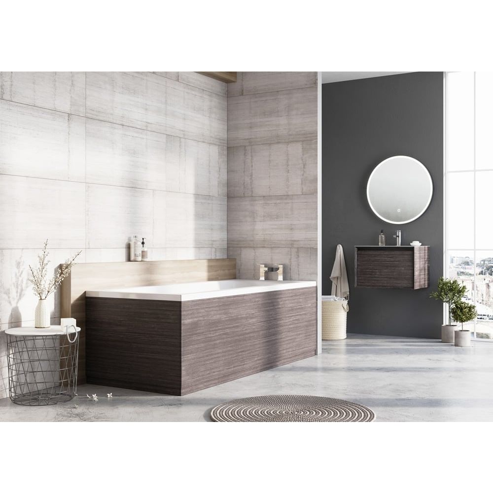 Leached Oak Front Bath Panel 1800mm