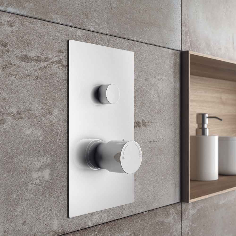 Concord Single Outlet Round Touch Control Concealed Shower Valve