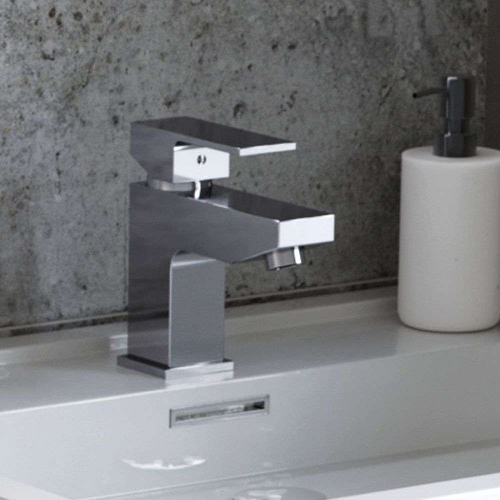 Nyland Chrome Basin Mixer Tap - lifestyle image 2