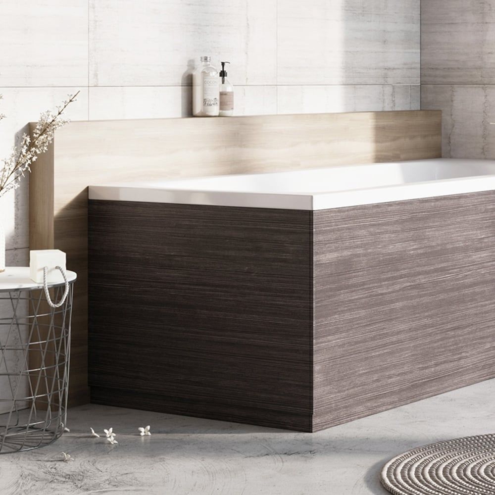 Leached Oak End Bath Panel 800mm