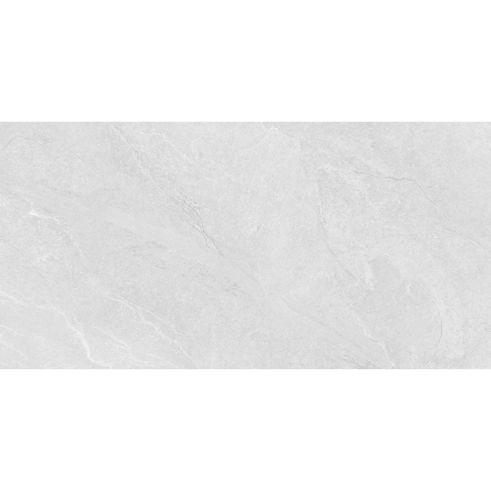 Angelo White Stone Effect Porcelain Tile 298x598mm