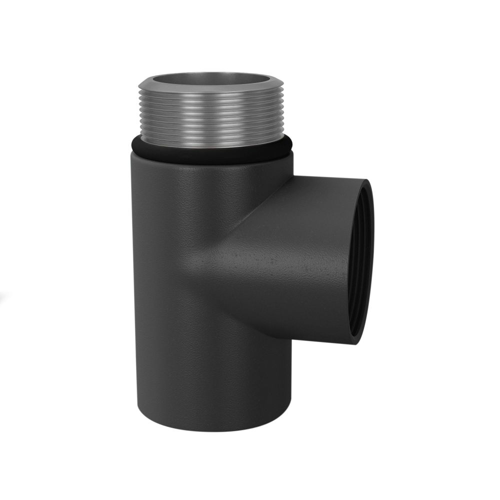 Anthracite Radiator Elbow
