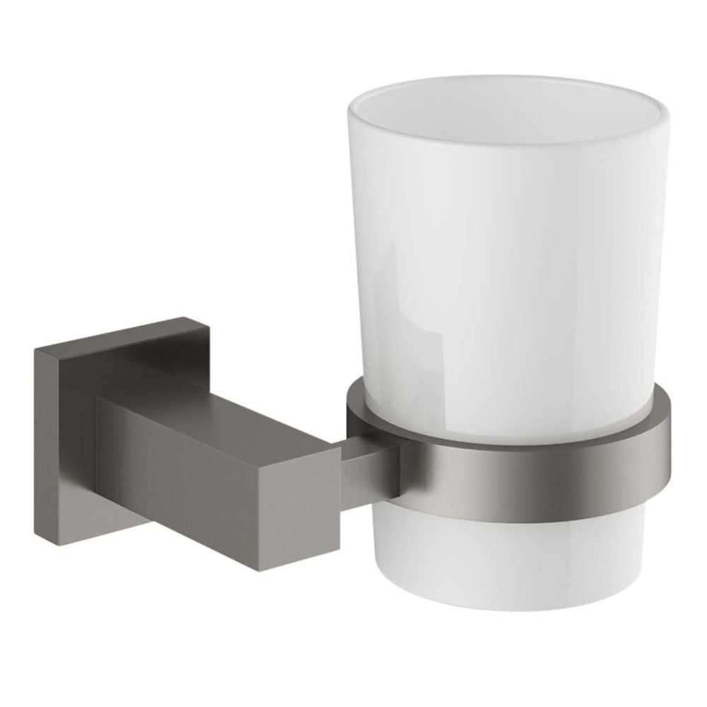 Quad Gunmetal 6-Piece Bathroom Accessory Set
