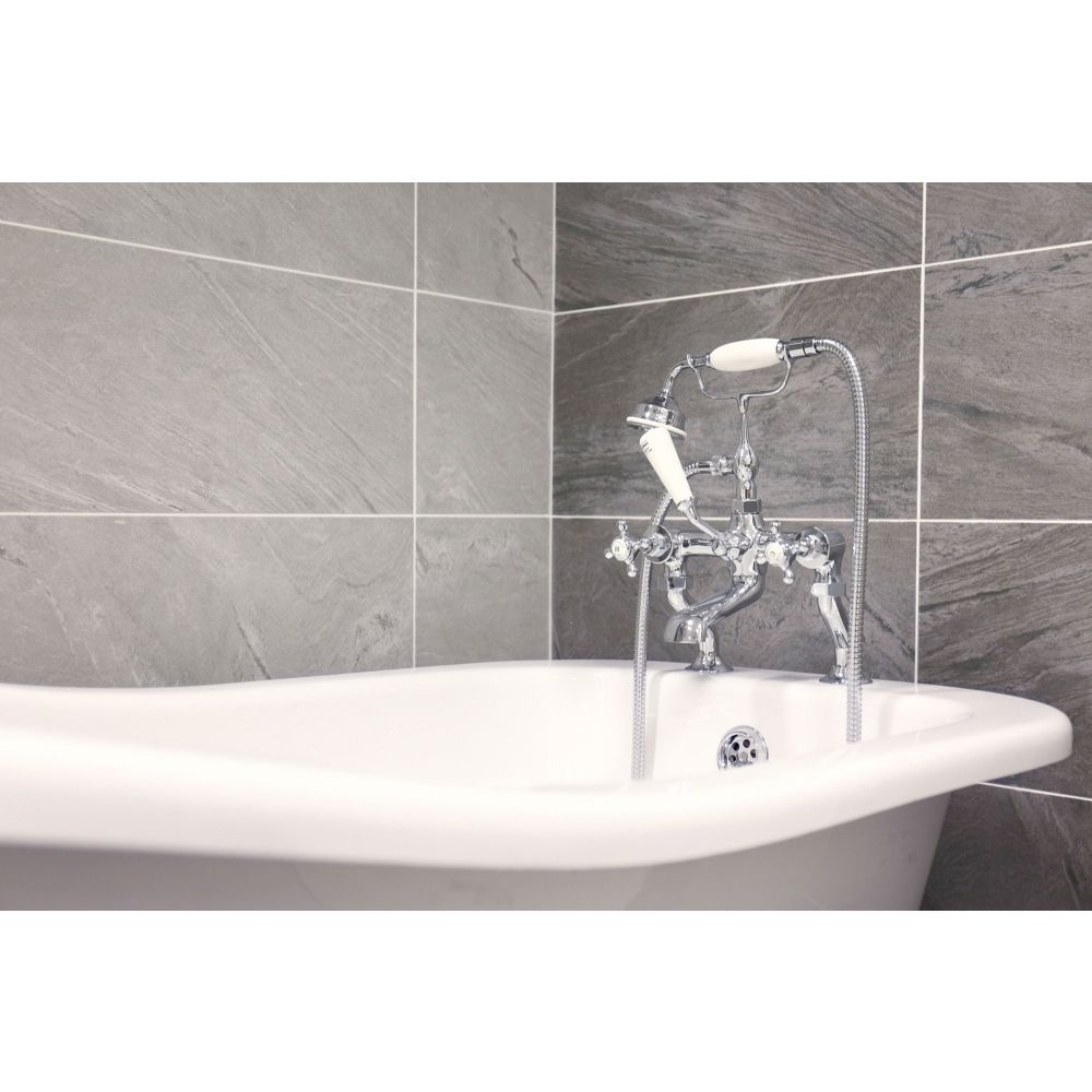 Brookfield Silver Porcelain Tile 