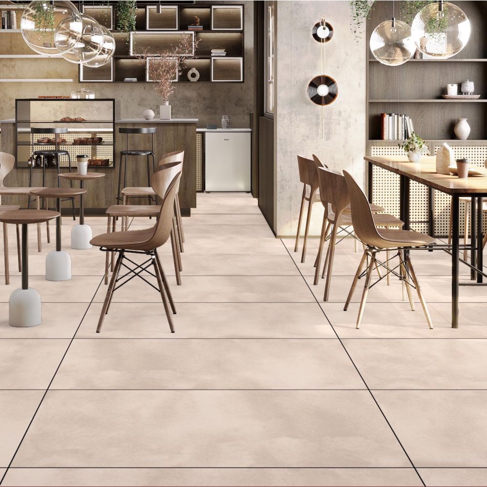 Cortez Beige Stone Porcelain Tile 1200x600mm
