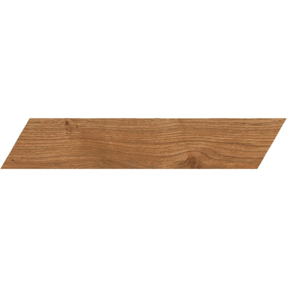 Eastbourne Teka Matt Porcelain Wood Chevron Tile 80x400mm