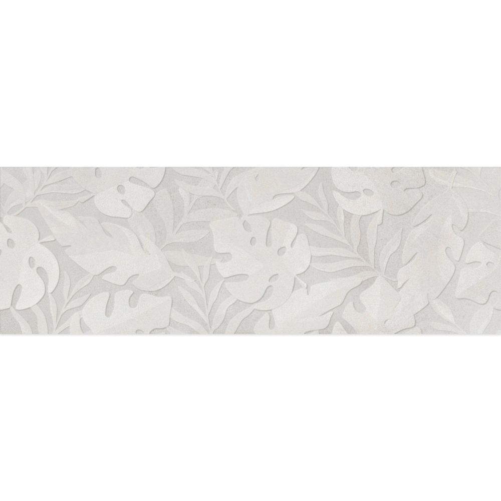 Moreno Blanco Decor Leaf Effect Tile 300x900mm