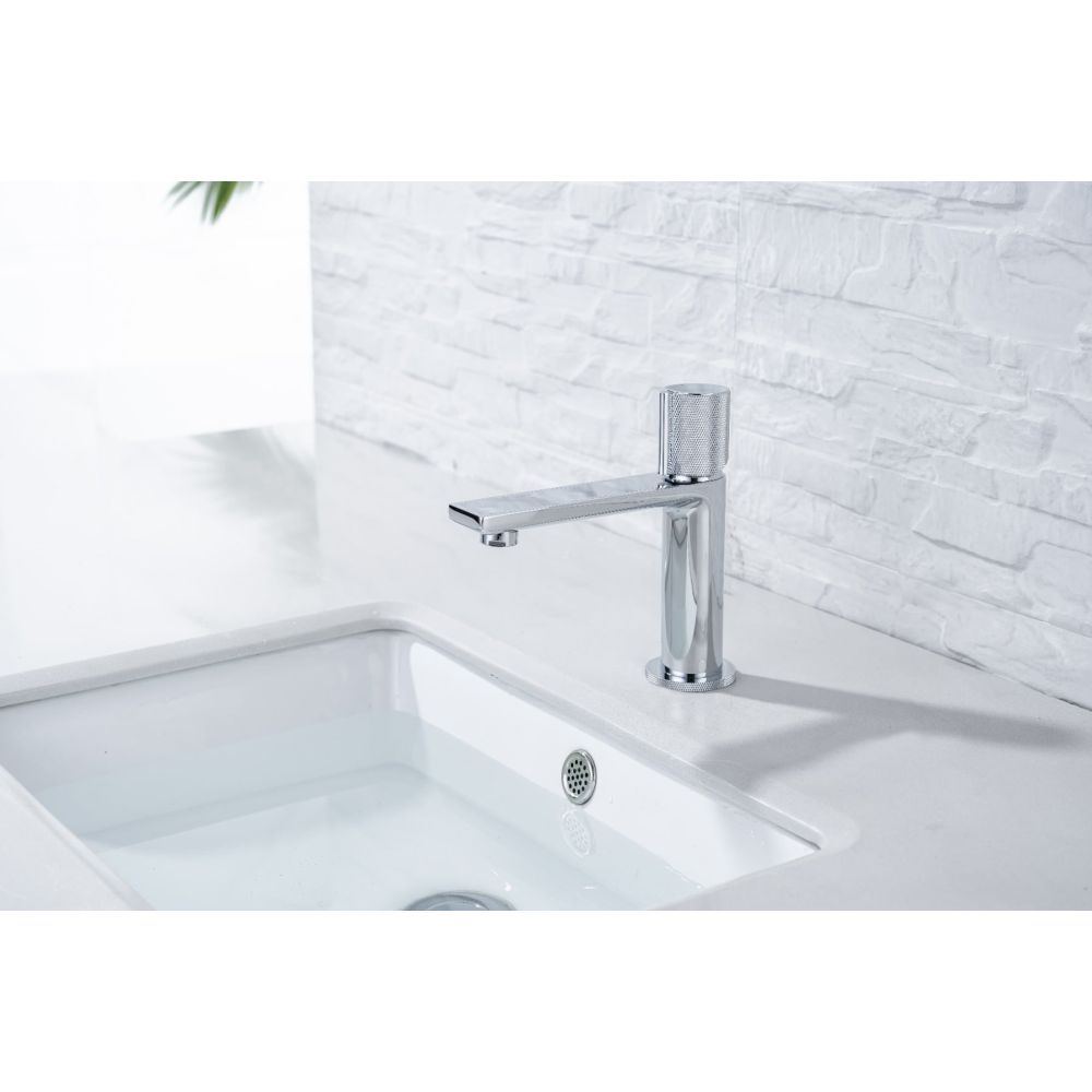 Coach Chrome Basin Mixer Tap & Waste