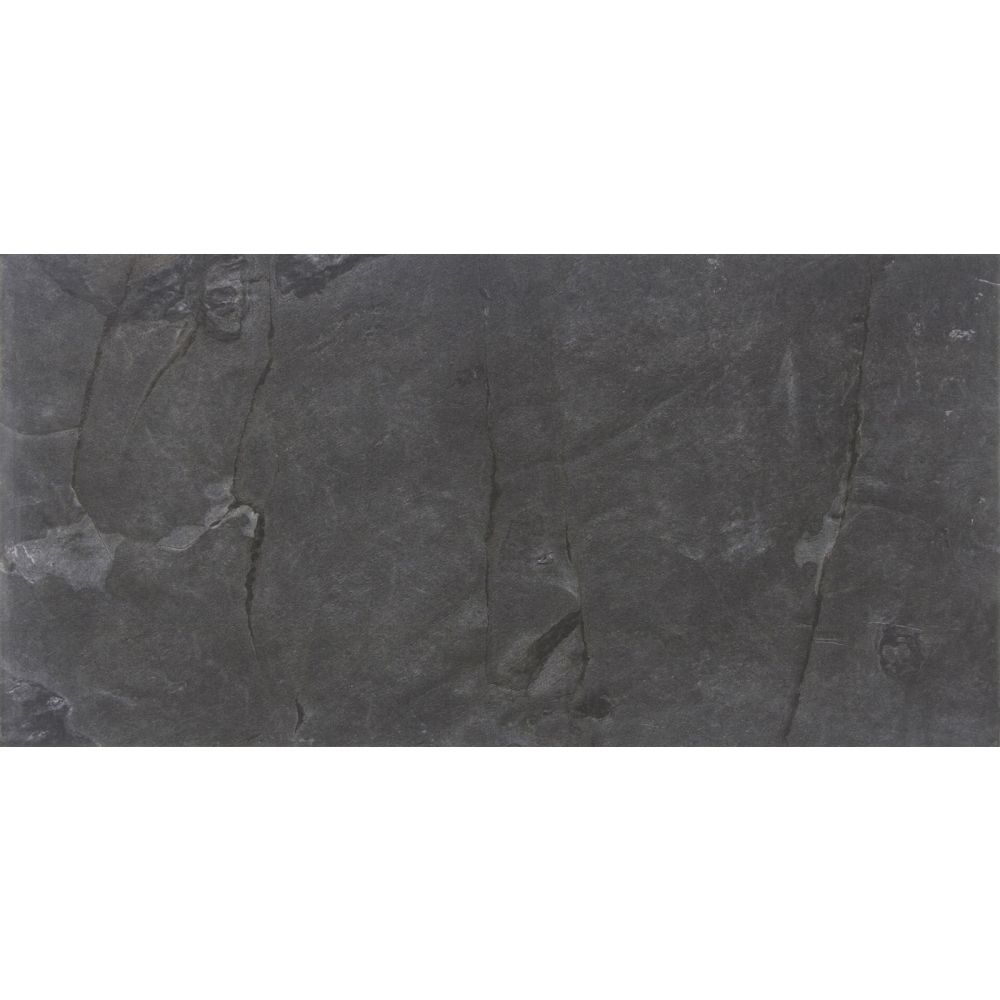 Artisan Glazed Anthracite Porcelain Matt Tile 400mmx600mm