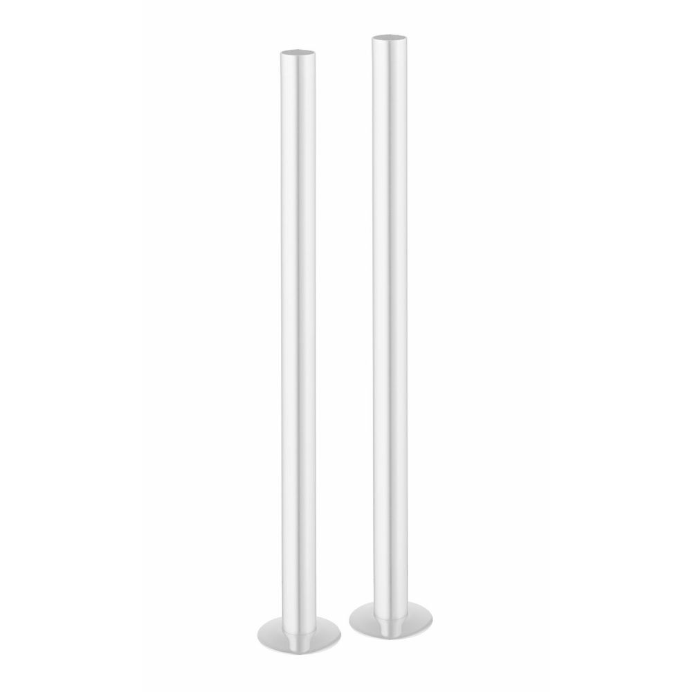 White Radiator Pipe Sleeve Kit 300mm
