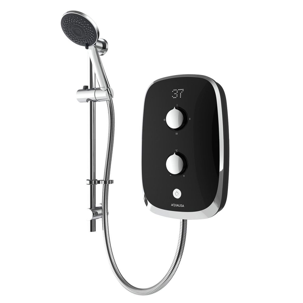 Aqualisa Ventress Midnight Black Electric Shower 10.5kW