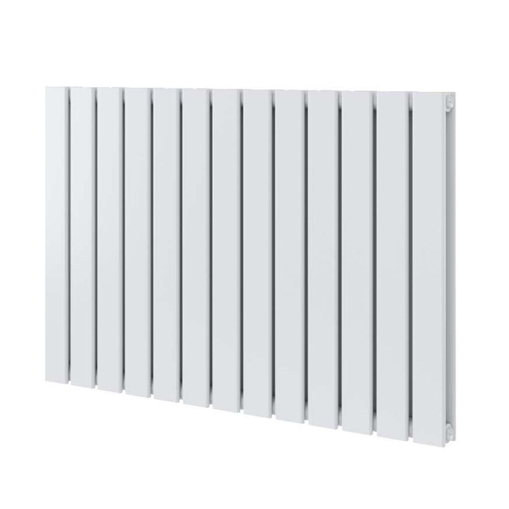 Perth White Double Vertical Flat Panel Radiator 600x952mm