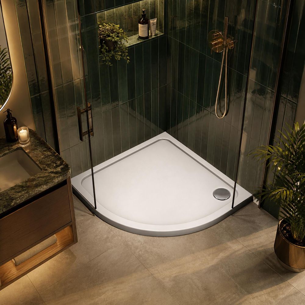 Kstone Quadrant Shower Tray 800x800mm