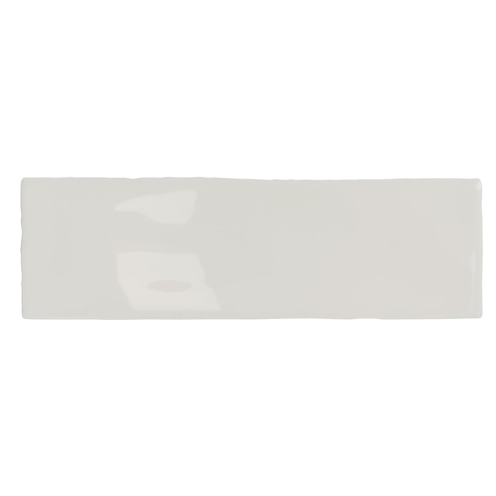 Borneo Soft Grey Gloss Porcelain Tile 65x200mm