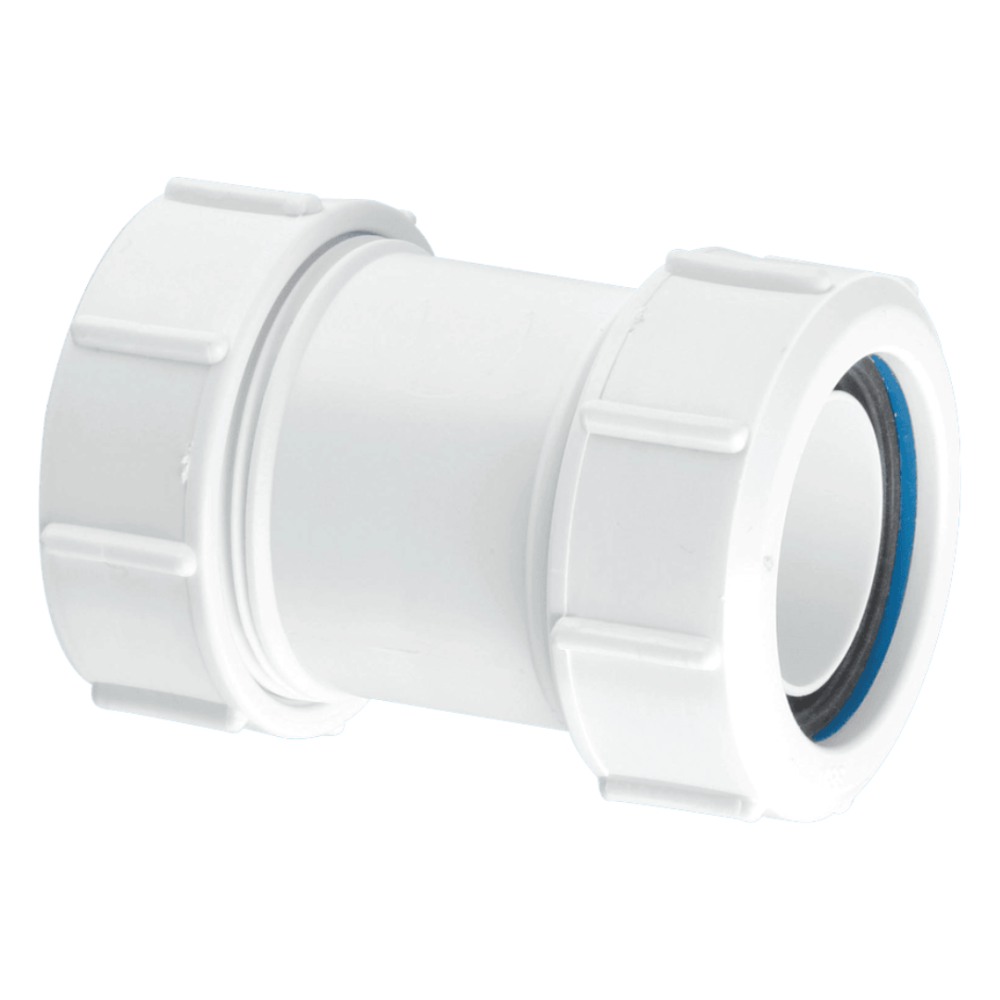 McAlpine 1¼" Straight Connector - S28M