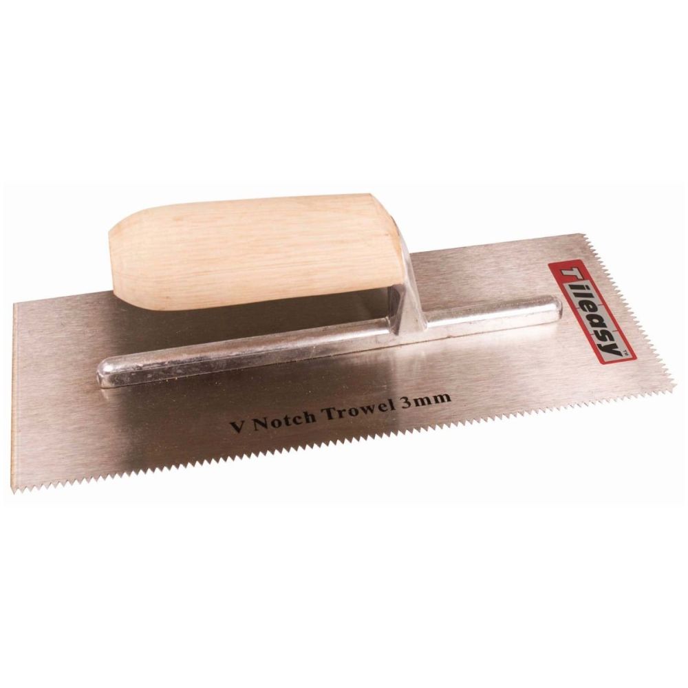 Tileasy 3mm V-Notched Adhesive Trowel