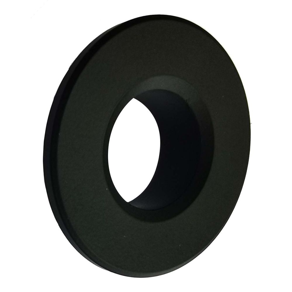 Black Round Basin Overflow Cover