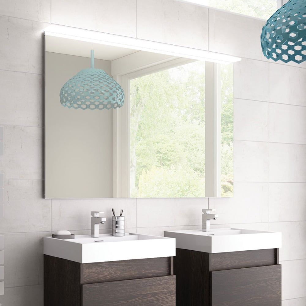 Elnero Illuminated LED Heated Bathroom Mirror 1200x600mm
