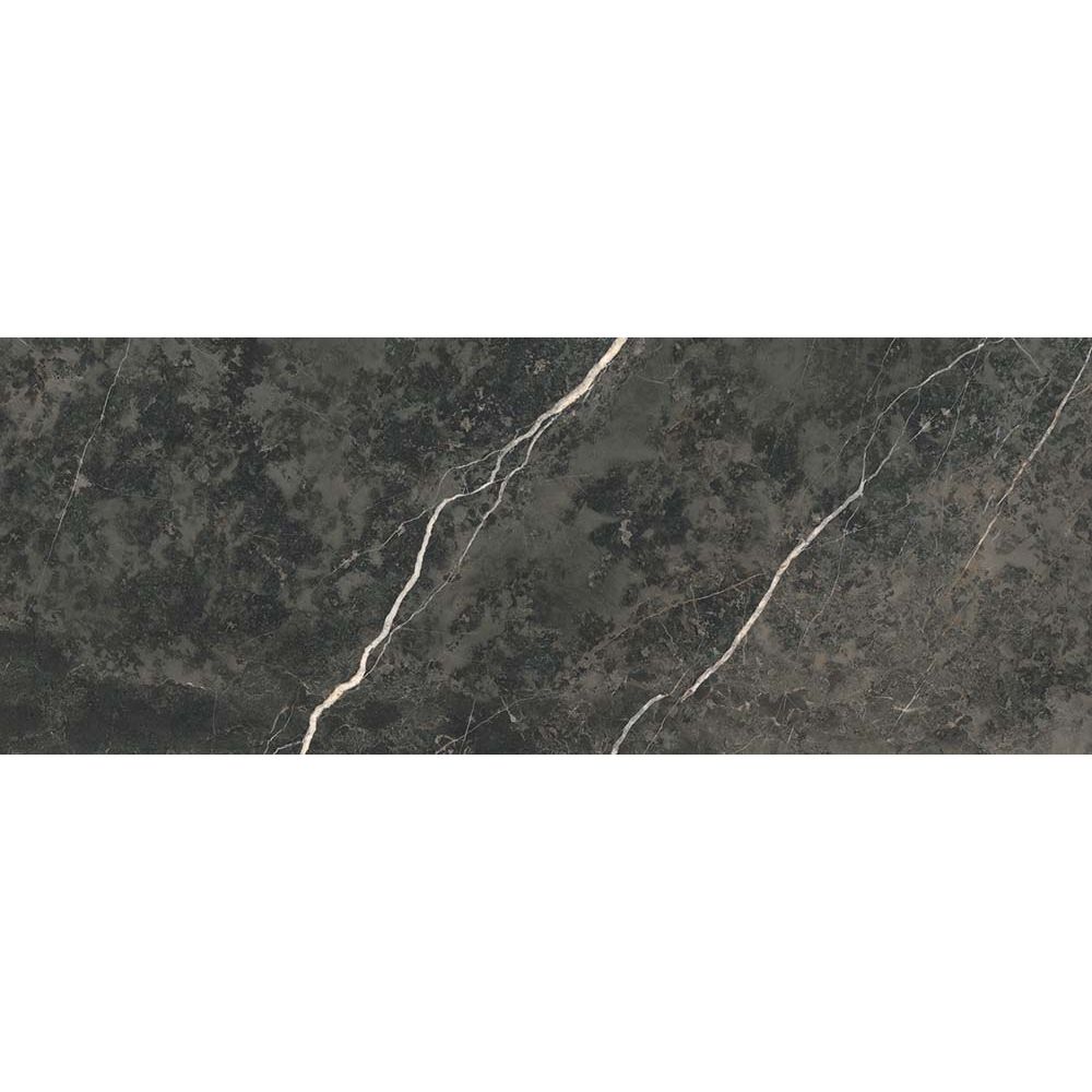 Lyons Black Marble Matt Porcelain Tile 450x1200mm