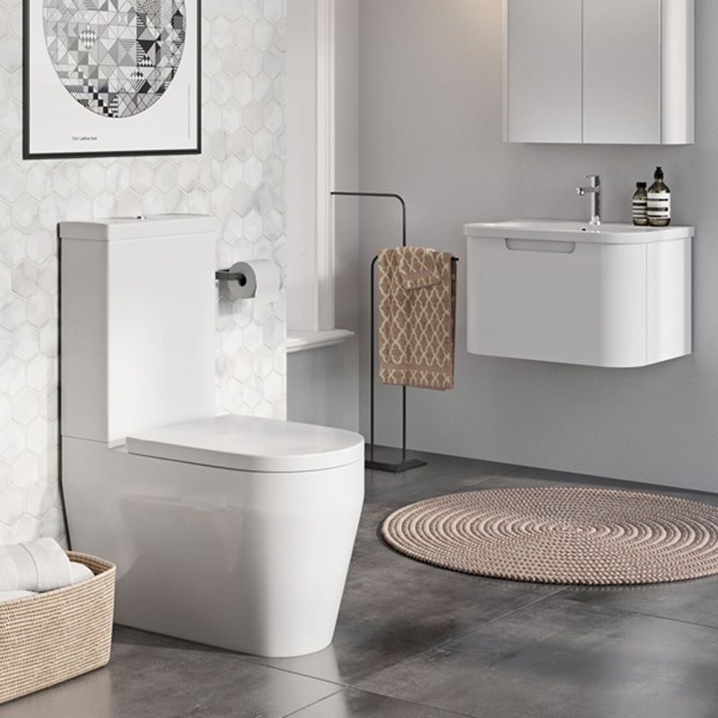 Britton Stadium Close Coupled Toilet with Soft Close Seat