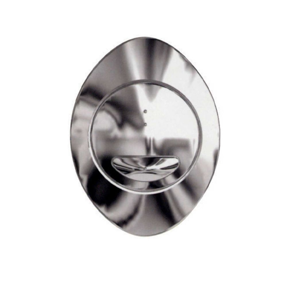 Apache Chrome Oval Dual Toilet Flush Button