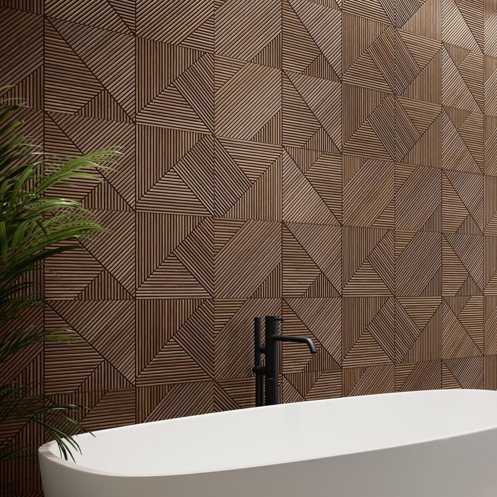 Amazon Wengue Decor Wood Matt Ceramic Tile - 900x300mm