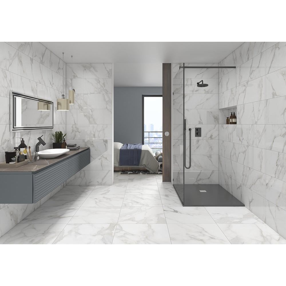 Marbella Marron Matt Porcelain Floor Tile 600x600mm
