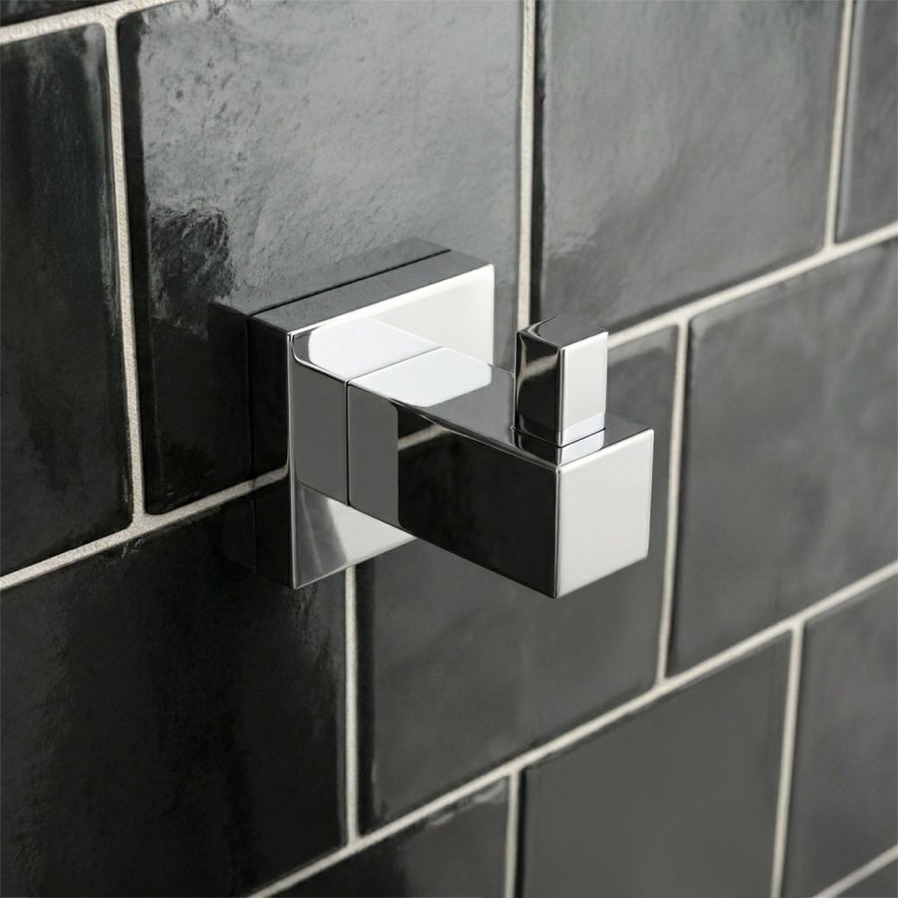 Quad Chrome Robe Hook