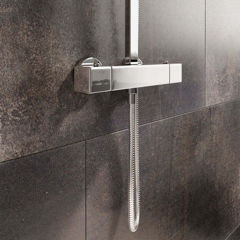 Truro Chrome Thermostatic Shower Pack