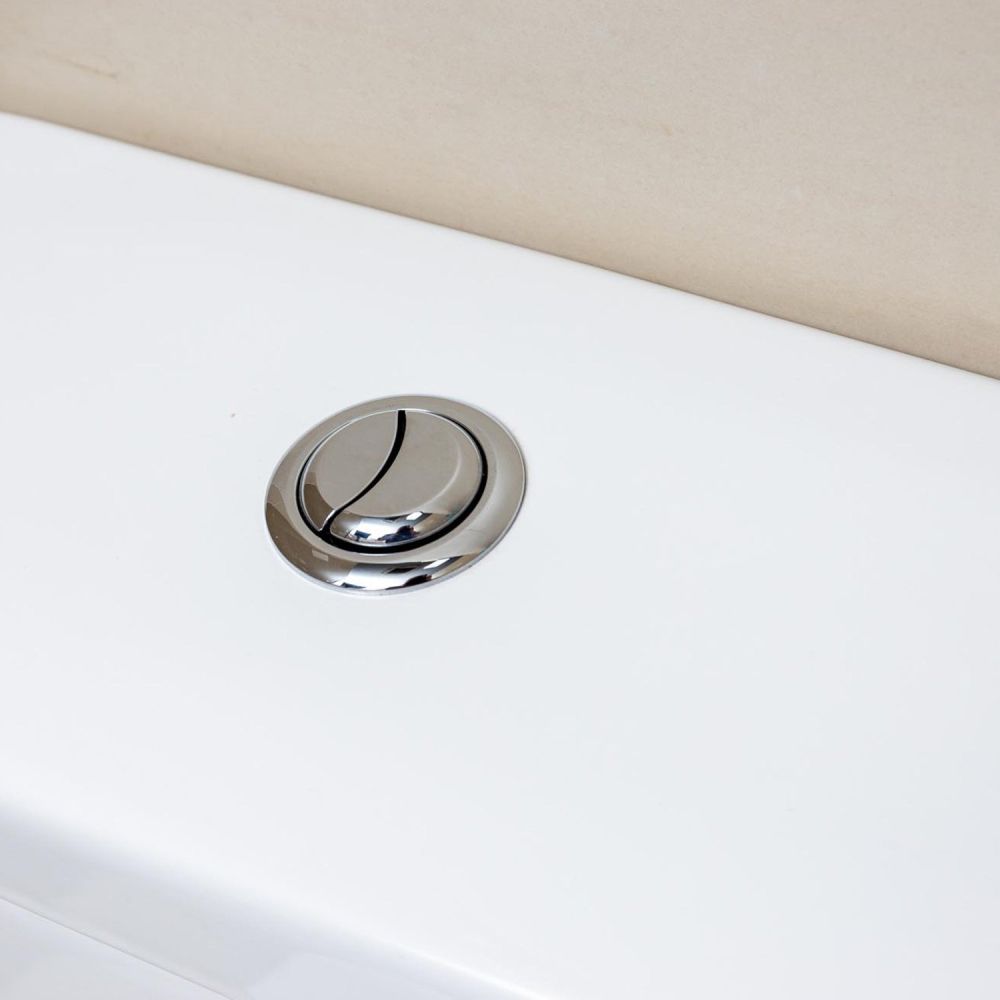 Froxfield Close Coupled Toilet & Soft Close Seat Push Button