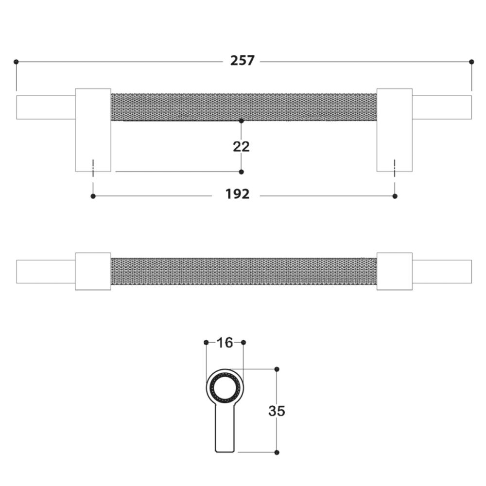 Urban Brushed Nickel Handle Spec