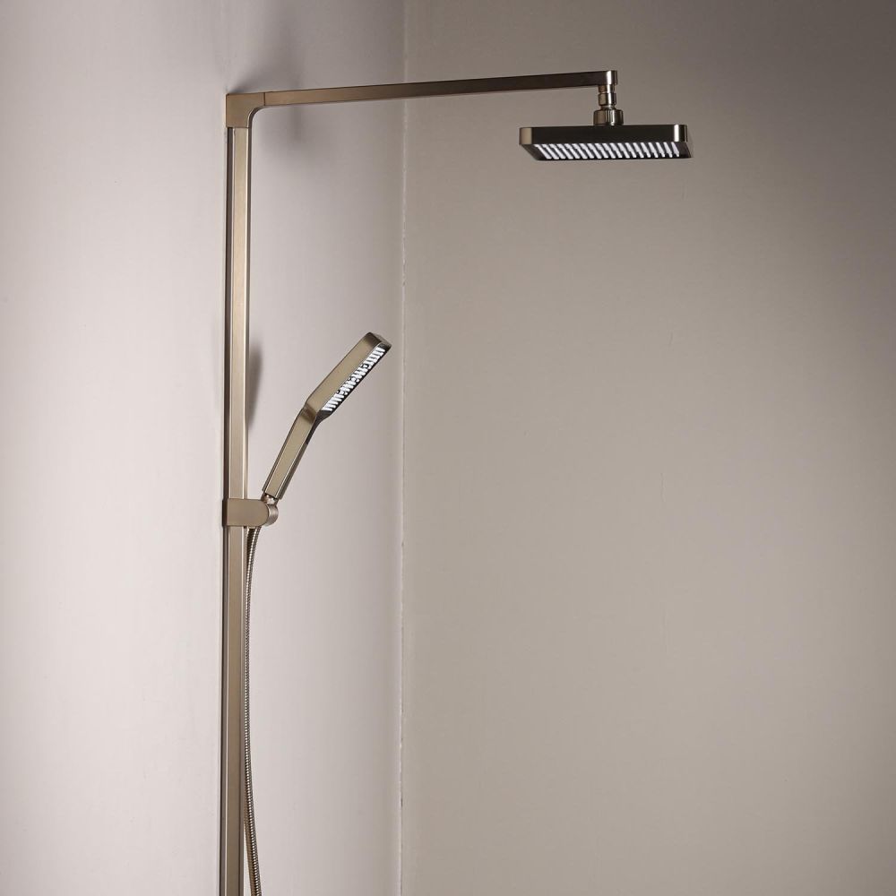Flint Champagne Gold Thermostatic Shower Pack
