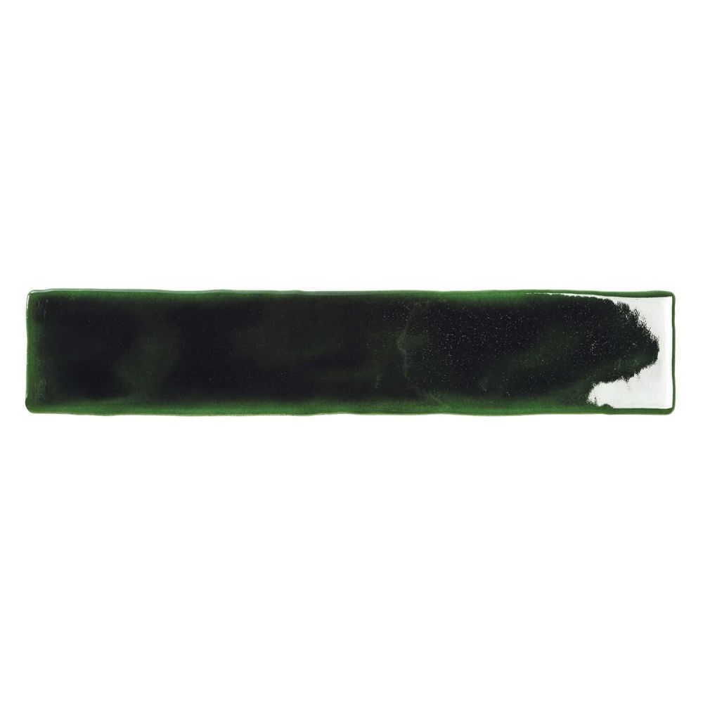 Sapporo Green Gloss Ceramic Brick Tile 250x50mm