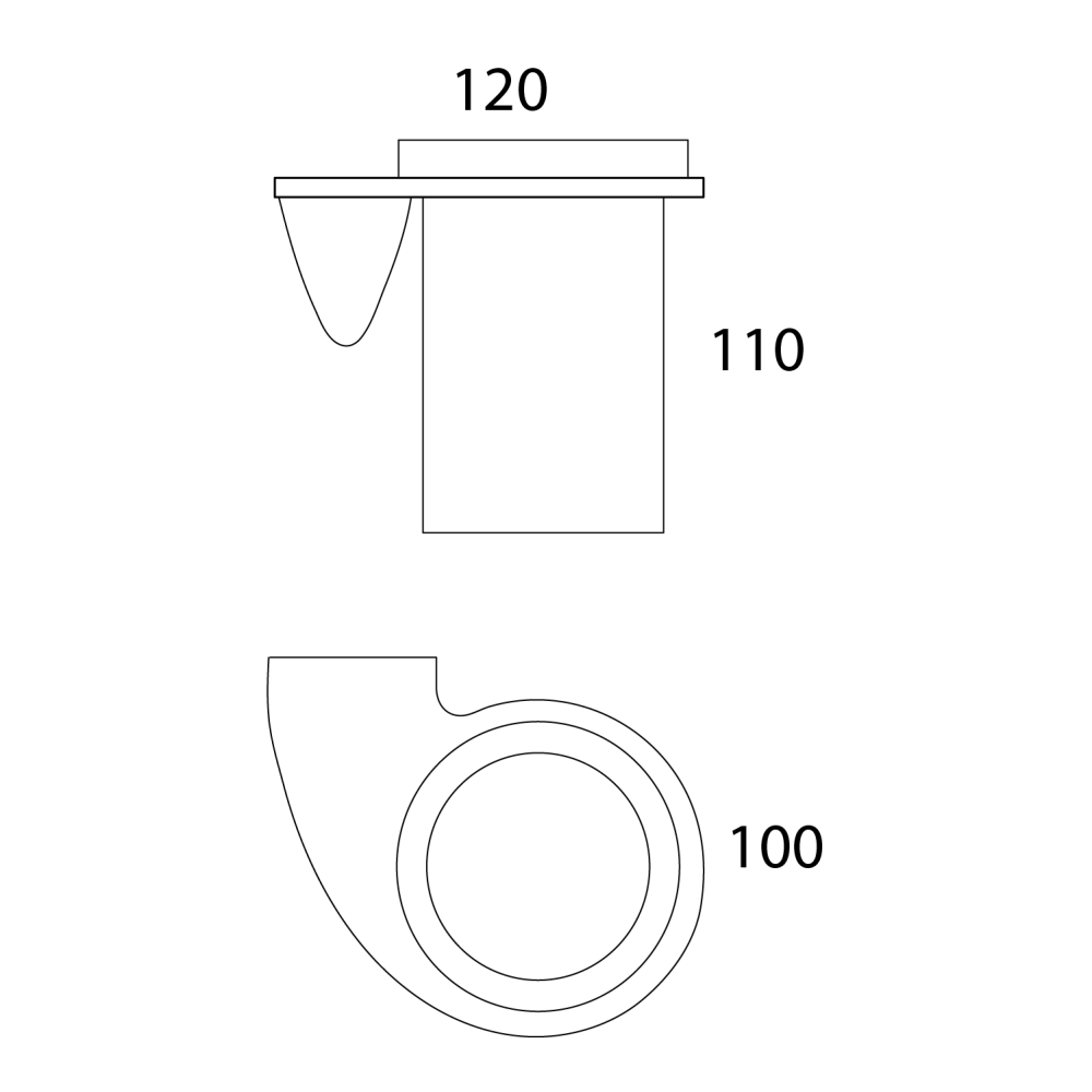 Charvil Chrome Glass Tumbler and Holder