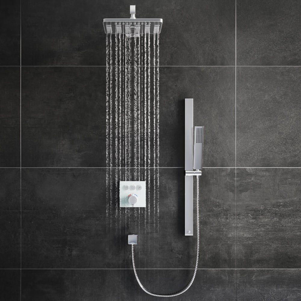 triple outlet shower pack